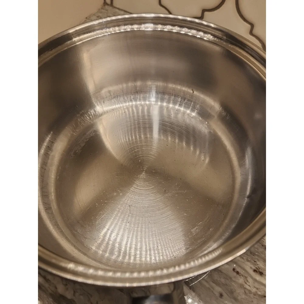 Heuck Classics 2 Quart Stainless Steel‎  Saucepan w/Stainless Lid